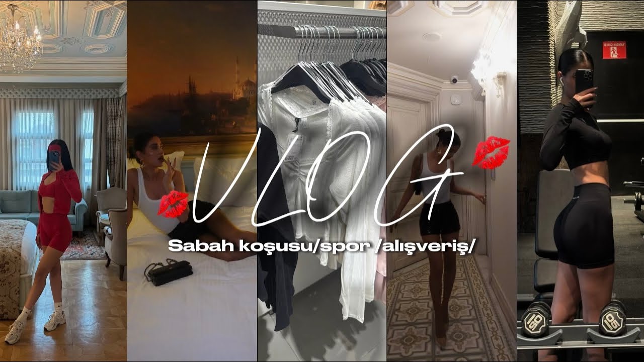 VLOG: Günlük rutinler / Davete gidiyoruz / sabah koşusu 🏃🏻‍♀️spor rutinim / alışveriş 🛍️