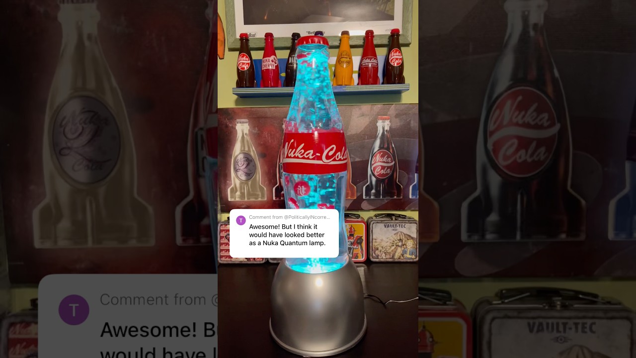 Color Changing Nuka Cola Bubble Lamp!