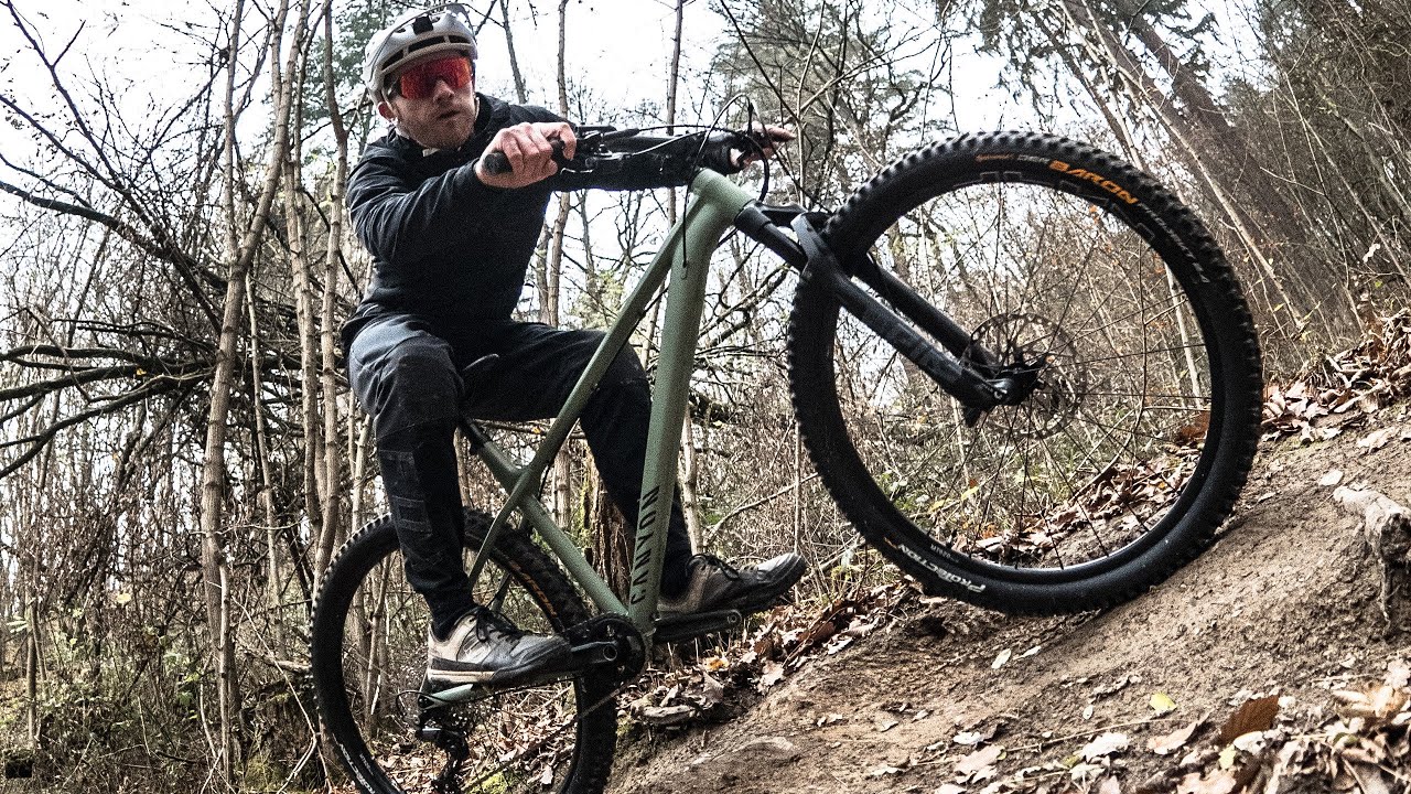 Enduro HARDTAIL Canyon Stoic MTB BIKECHECK - Fully oder Hardtail? Vor- und Nachteile | Fabio Schäfer