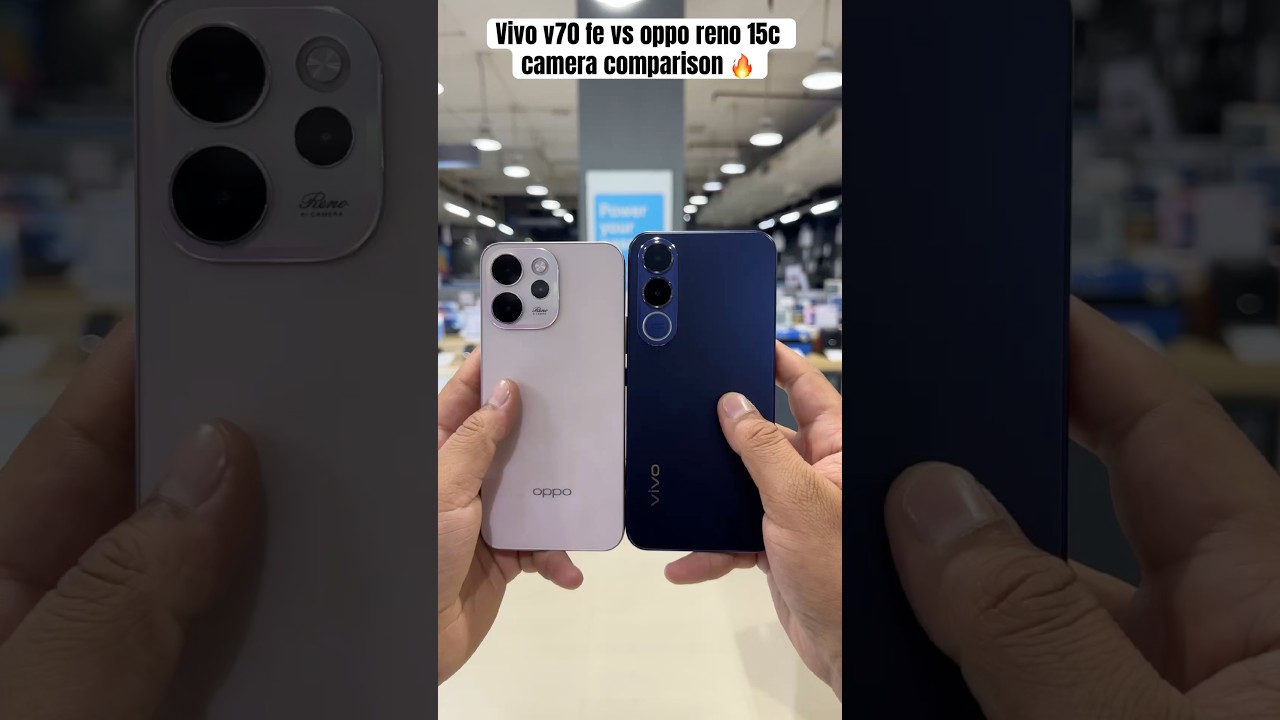 Vivo v70 fe vs oppo reno 15c camera comparison || #comparison #ytshorts #shorts #shortsfeed #trend