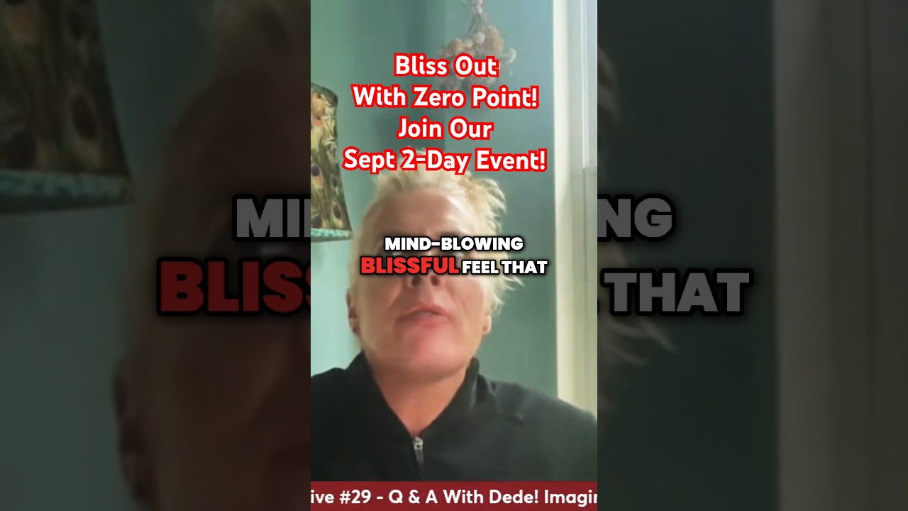 How To Go from Zero Point To Bliss Now! #nevillegoddard #shorts