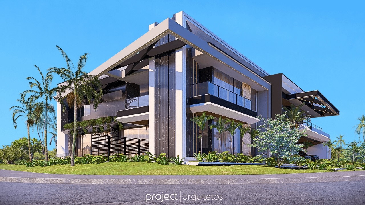 A CASA MAIS IMPRESSIONANTE DO ANO! 800m² de PURO LUXO e ARQUITETURA OUSADA (Projeto 3D + Planta)