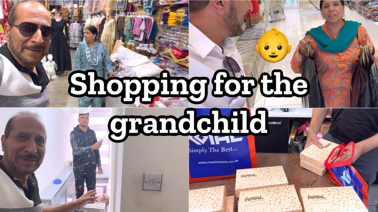 MAMA AND PAPAS SHOPPING FOR THEIR GRANDCHILD 👶🛍️|| MUHARRAM NIAZ DISTRIBUTION 🤲