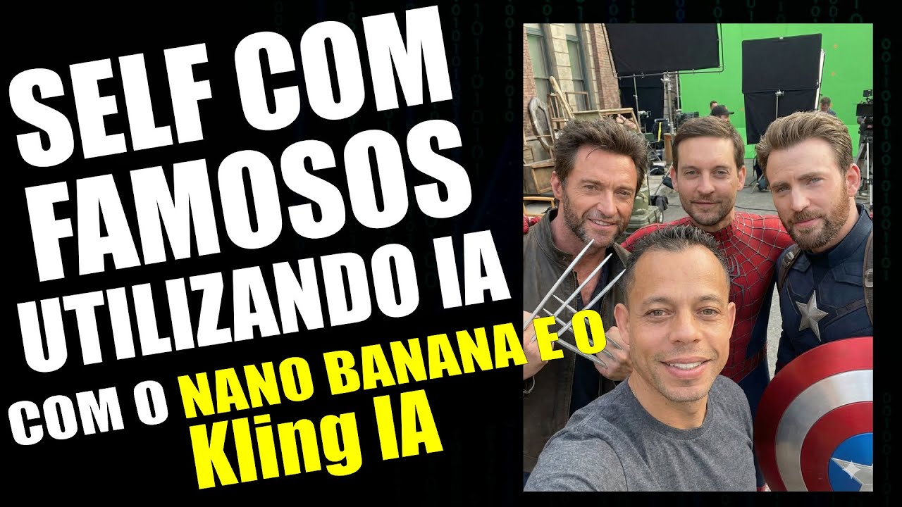 COMO CRIAR O VÍDEO DE SELF NO SET DE FILMAGEM DOS FAMOSOS VIRAL USANDO IA