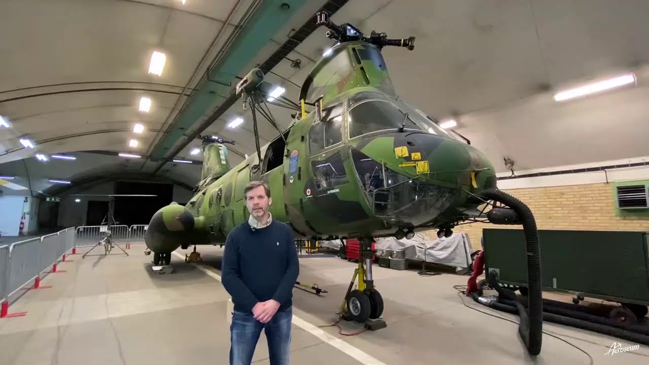EN UNIK HELIKOPTER FIRAR 10 ÅR PÅ AEROSEUM
