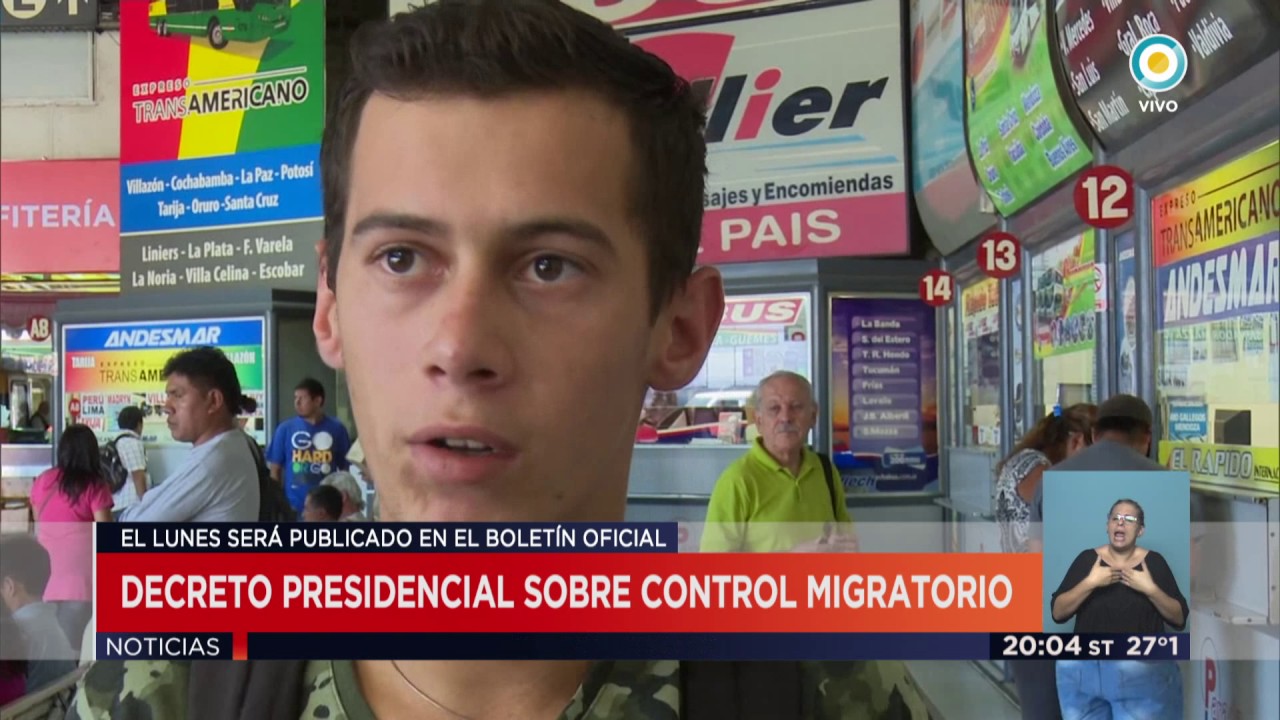 TV P&uacute;blica Noticias - Decreto presidencial sobre control migratorio