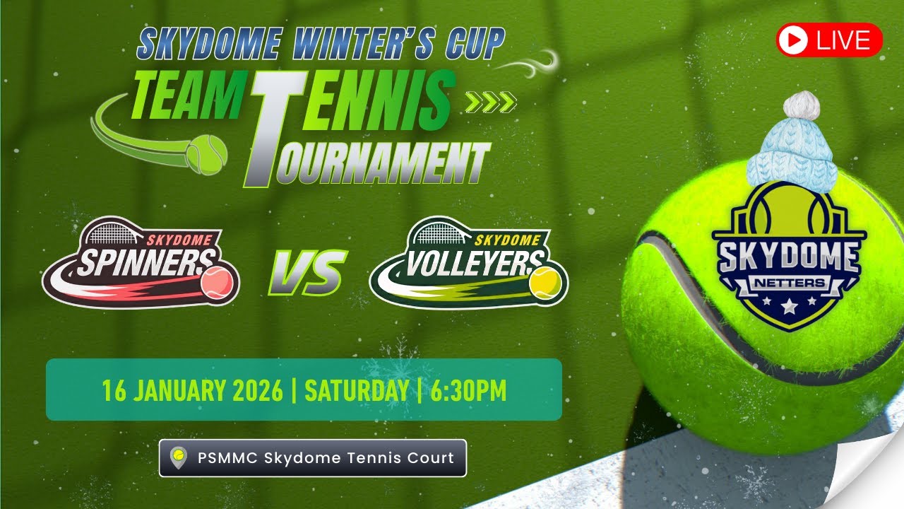🔴 LIVE Recorded Day 7 Skydome Winter's Cup 2026 - Team Tennis Tournament | Simple Tennis