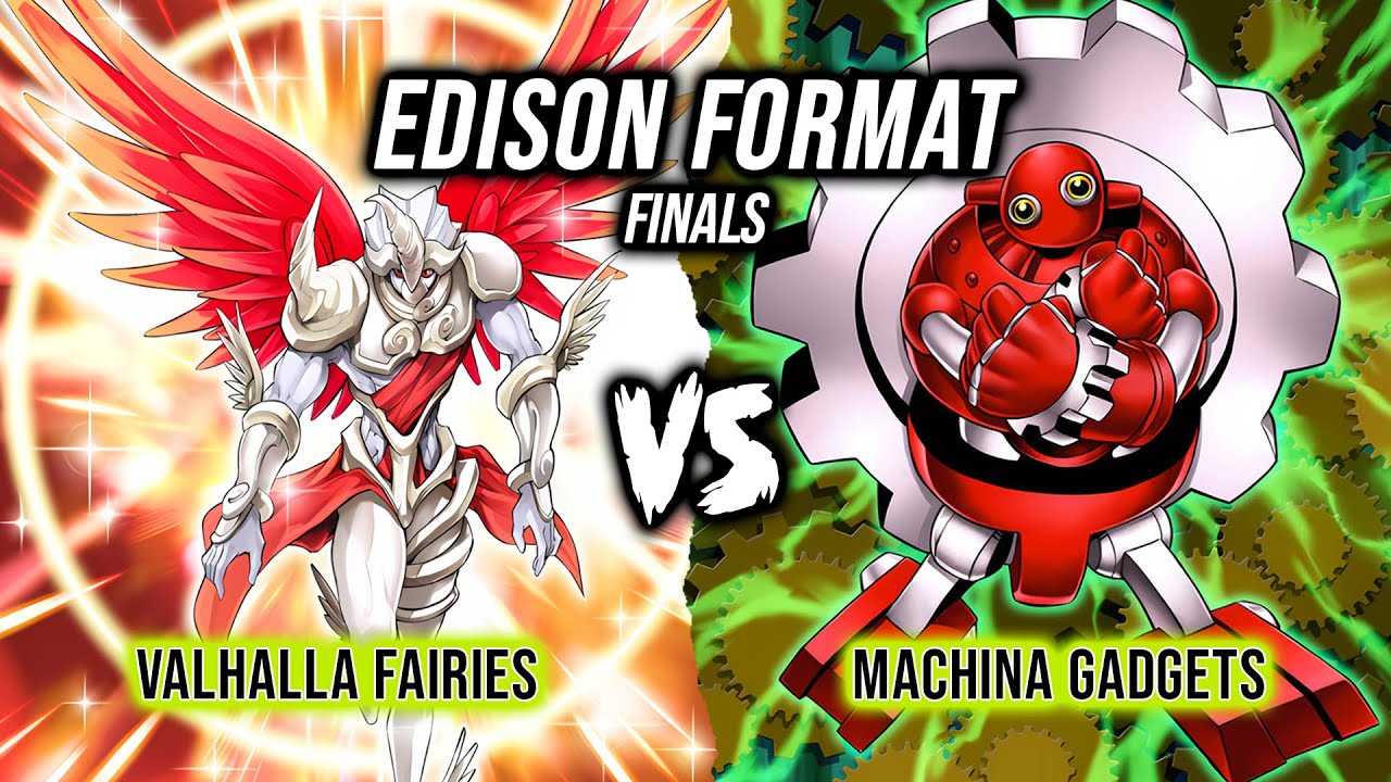 Финал формата Yu-Gi-Oh! Edison: Valhalla Fairies против Machina Gadgets