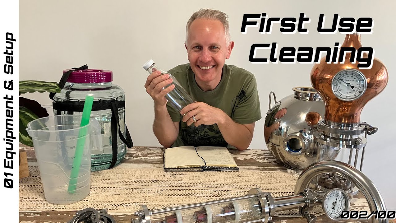 Cleaning & Sanitizing Your Still For First Use | Essential First Steps for Distillers