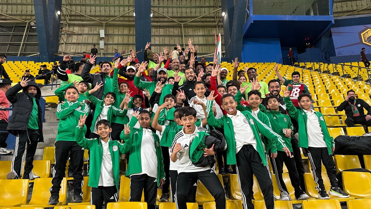 إبداع رابطة نادي الاتفاق من مباراة النصر و الاتفاق ملعب الاول بارك