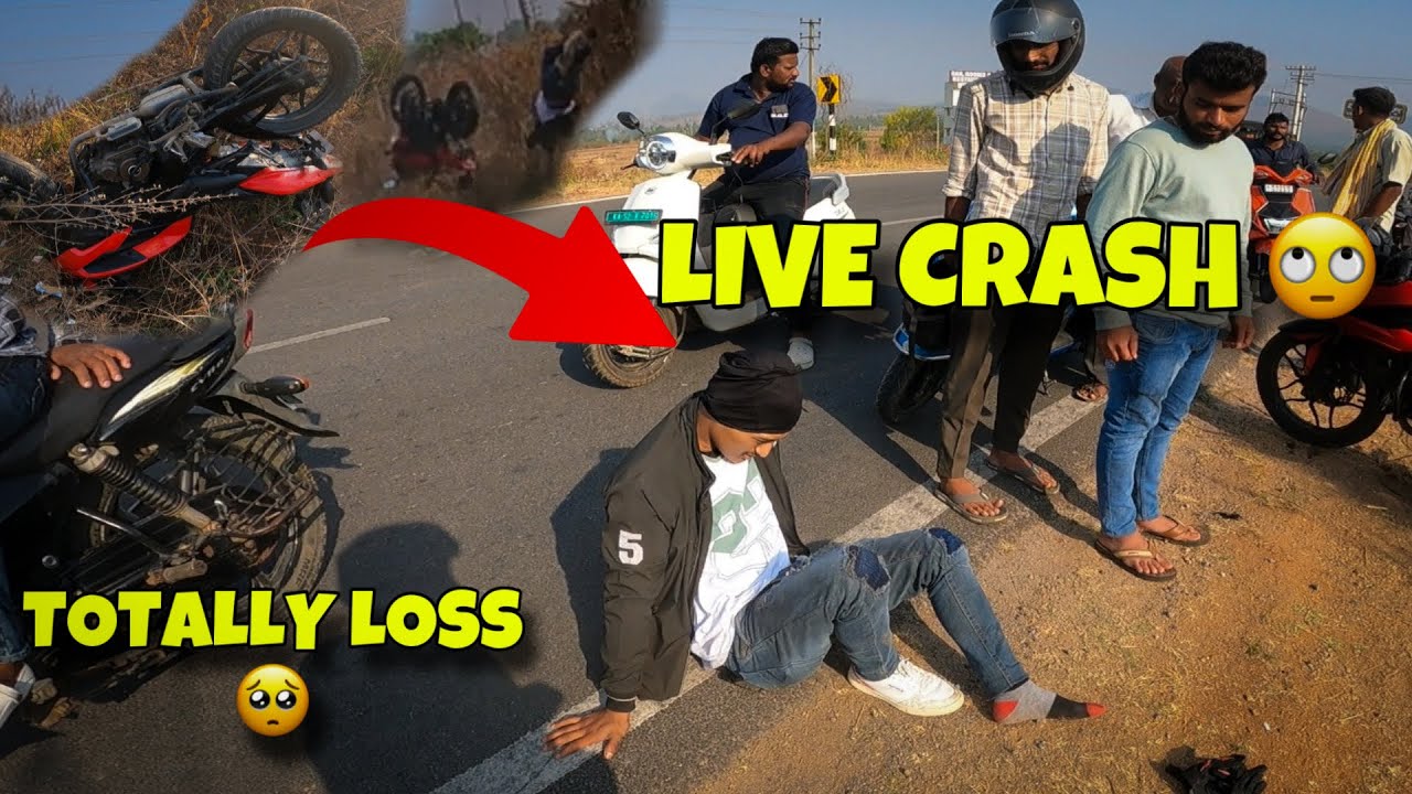 EP.16 LIVE CRASH 🙄 While Riding Pulsar 150 on DD Hills | Early Morning Ride Gone Wrong 🥺