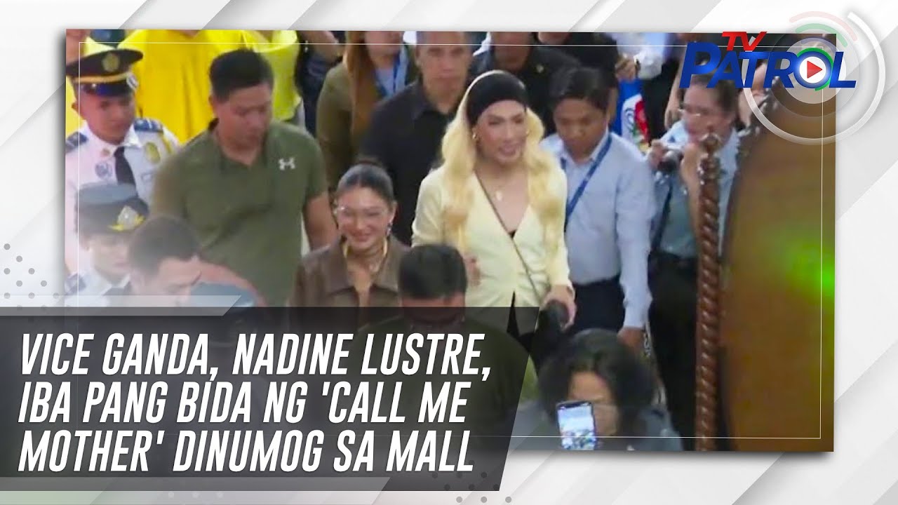 Vice Ganda, Nadine Lustre, iba pang bida ng 'Call Me Mother' dinumog sa mall | TV Patrol