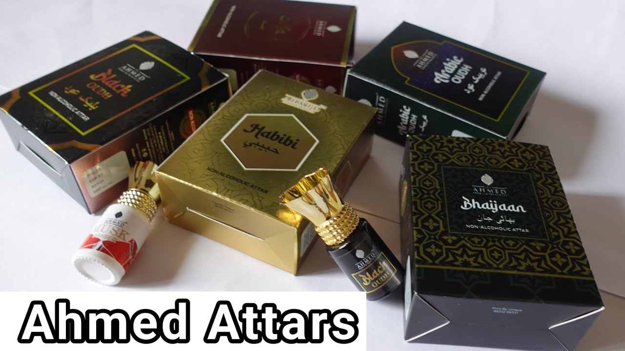 7 Al Ahmed attars/ perfume oil - Habibi black desert oud - Long Lasting budget Attars