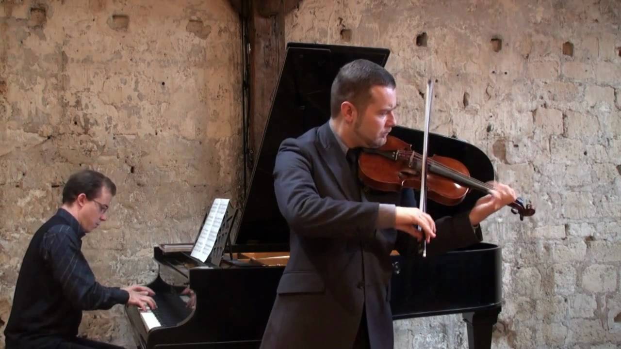 La plus que lente  -  C. Debussy -David Galoustov violon -Julien Gernay piano