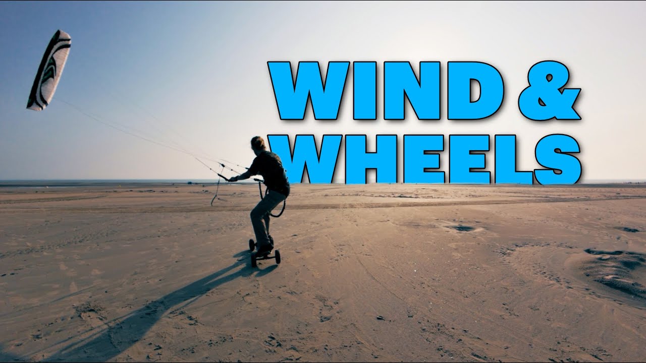 SO COOL: First Time Kite Landboarding