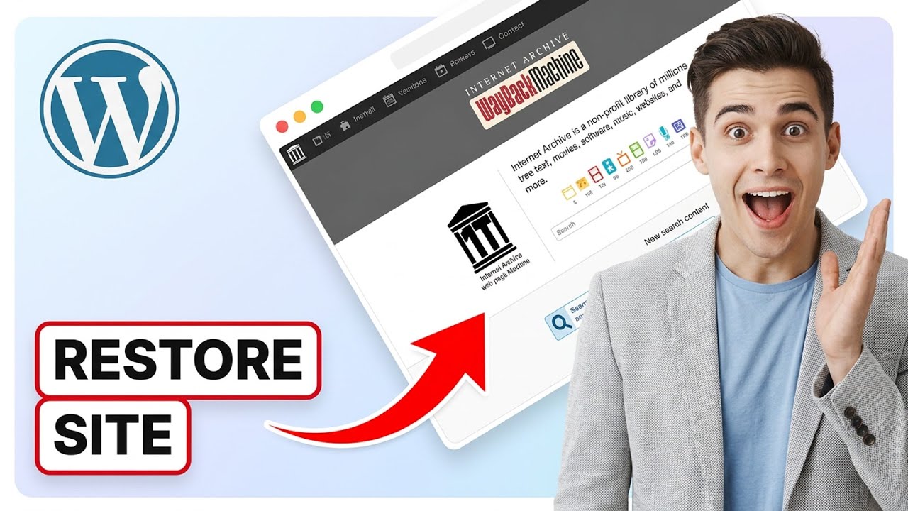 How to restore wordpress website without backup (Easiest Way)(2026 Guide)