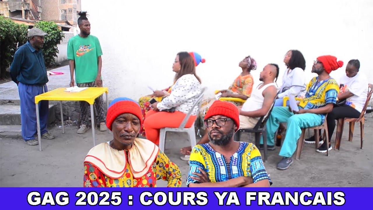 GAG CONGOLAIS 2025 : COURS YA FRANCAIS🤣 AVEC VUE DE LOIN/ ESOBE/ LIYANZI/ MICHO/ COUPURE/ MA IDA