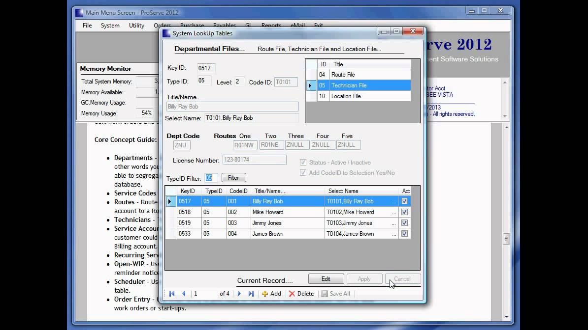 ProServe 2012 - Pest Control Service Management Software Solutions