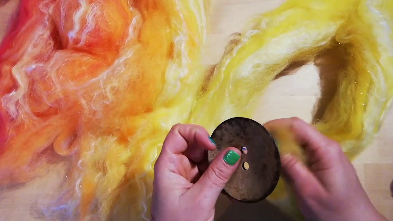Voorbereiden van een Batt om mee te spinnen- Spinnen voor Beginners -  Fairy TAIL Fibers