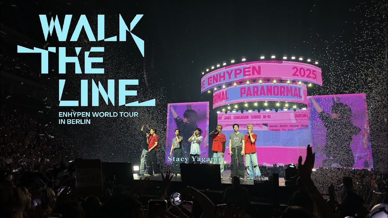 [4K60fps] Enhypen 엔하이픈 [Walk The Line in EUROPE] FULL CONCERT - BERLIN | 250901