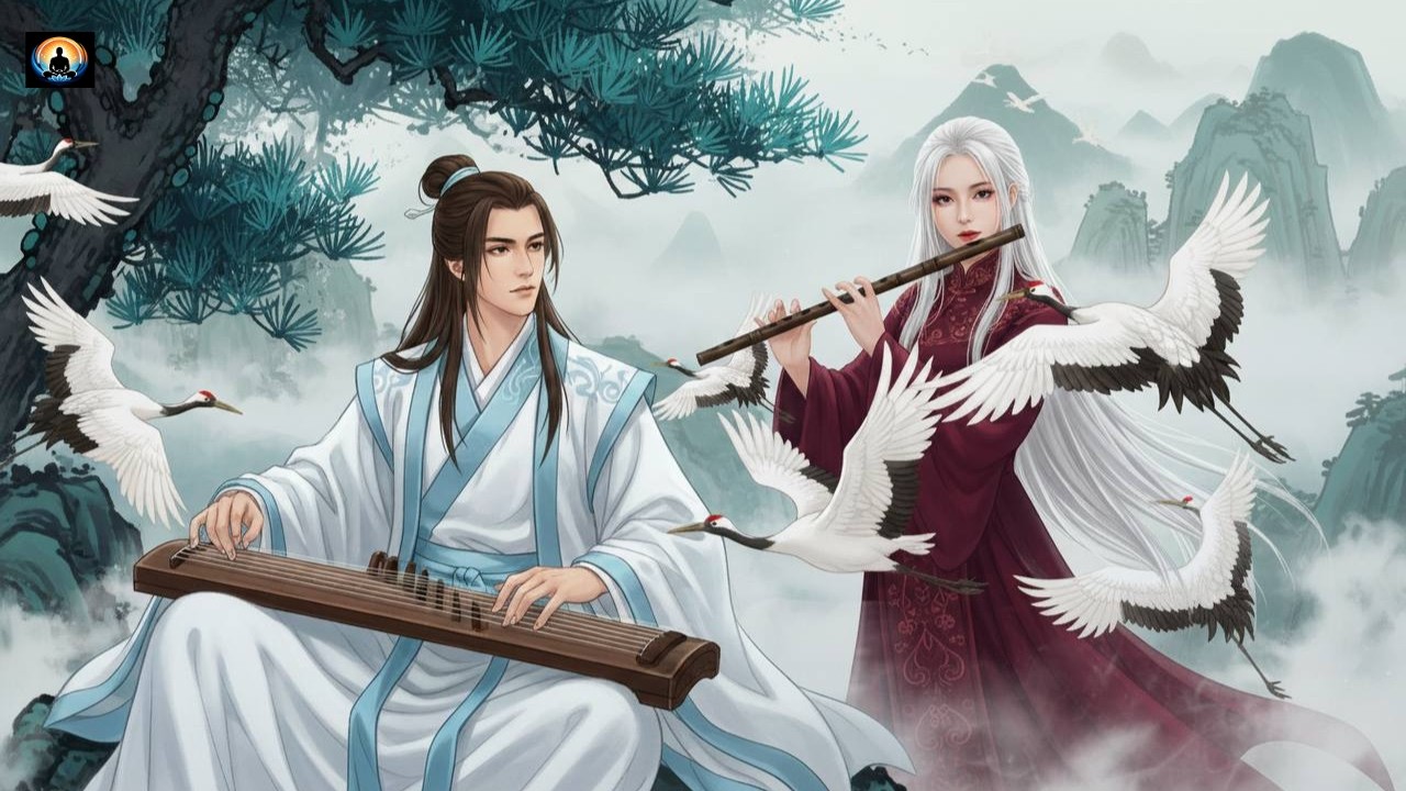 放鬆笛子與古箏音樂｜療癒純音樂｜冥想放空 Relaxing Flute & Guzheng Music | Healing Instrumental for Meditation