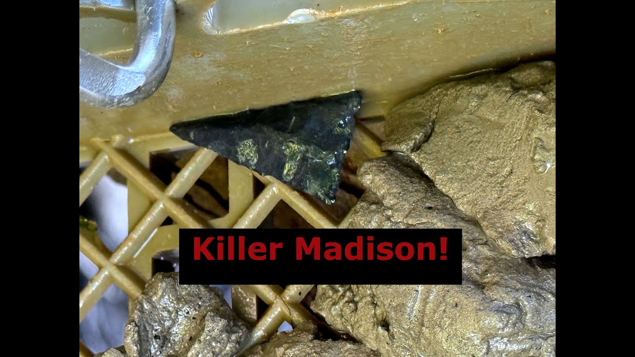 Sifting For Arrowheads In The River – Killer Madison Found