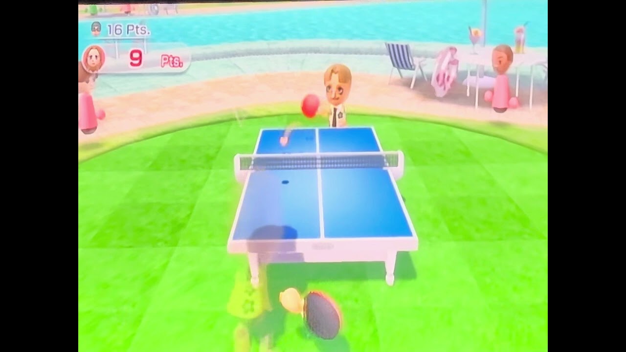 Wii Sports Resort - Table Tennis Return Challenge