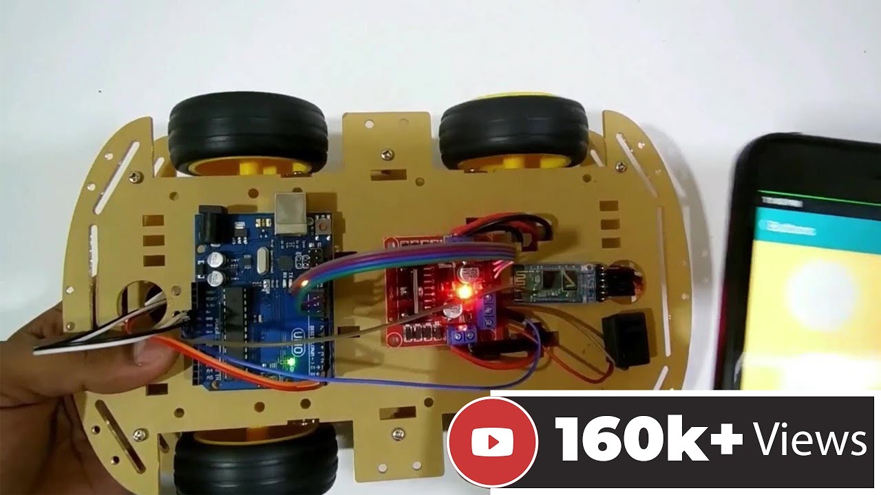 How to Make Bluetooth Controlled Arduino robot car
