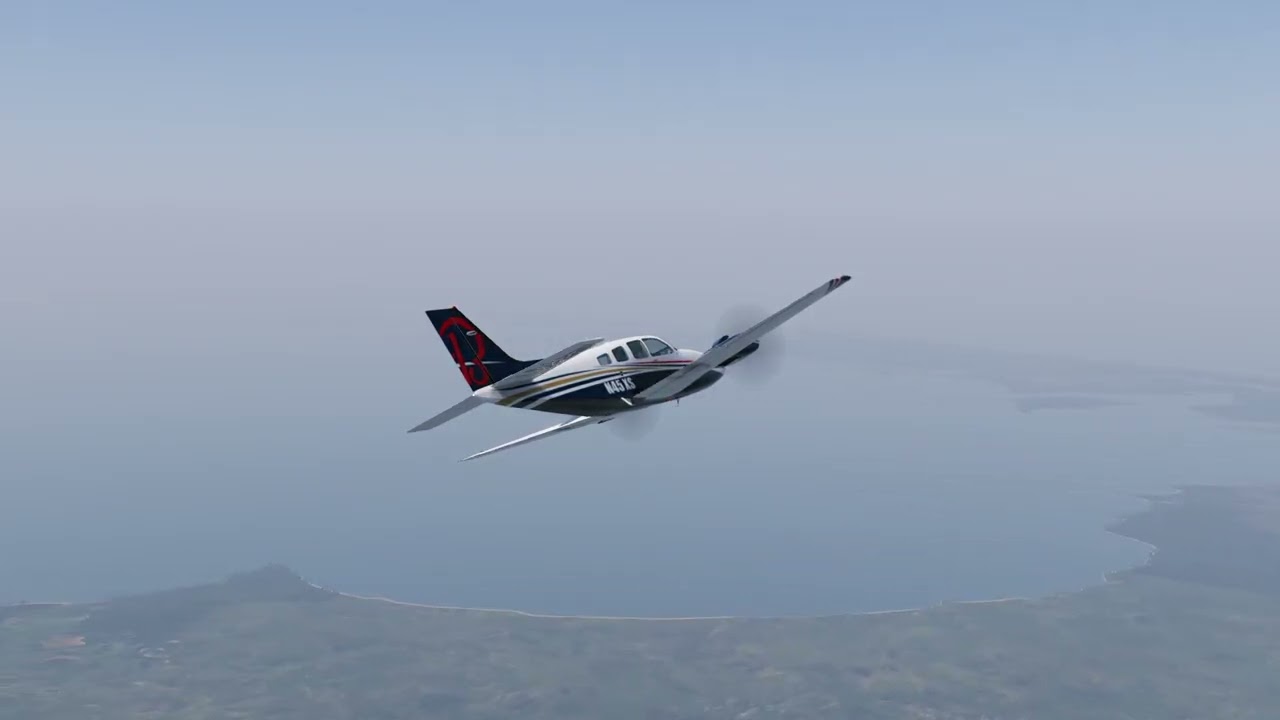 Morocón - Puerto Lempira, en un Baron 58