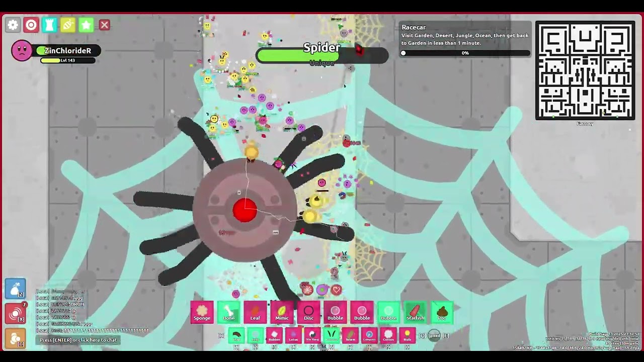 Unique Mecha Spider Event!!!