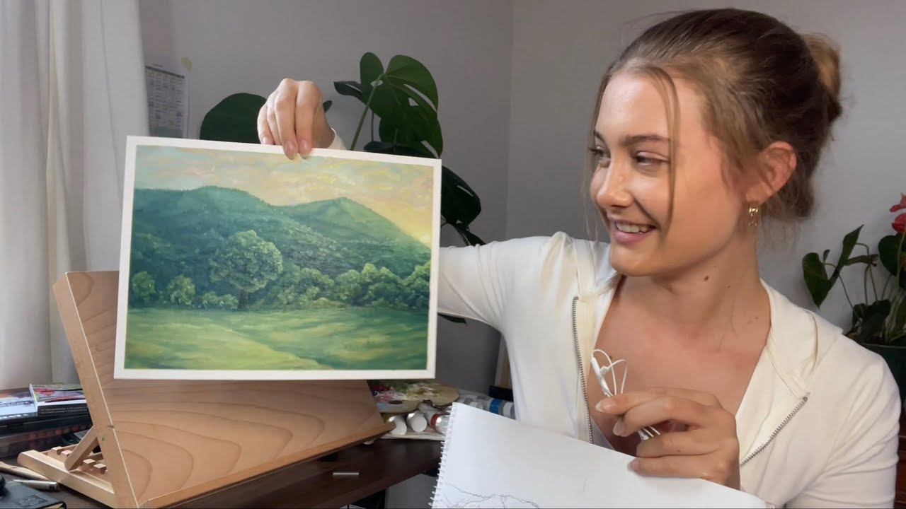 First Time Using Oil Paint - Review | Poetry | Chillout