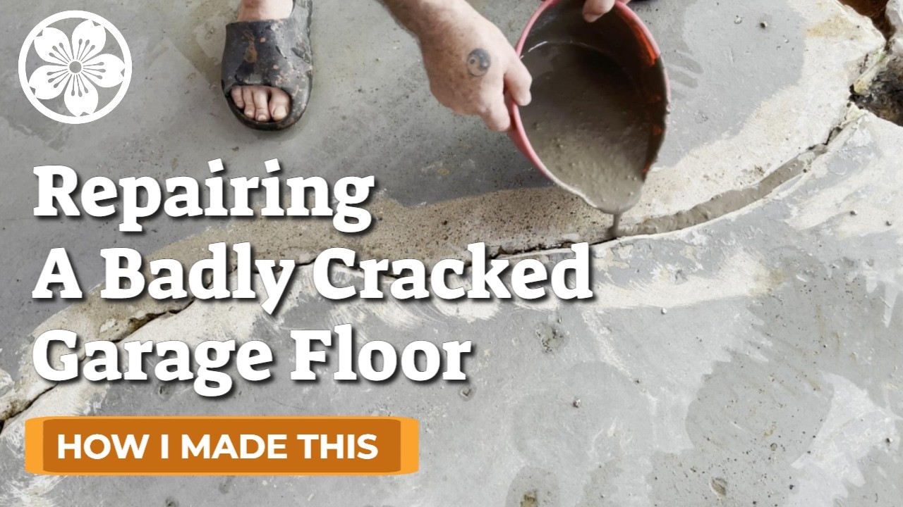How To Repair Bad Cracks in a Garage Floor