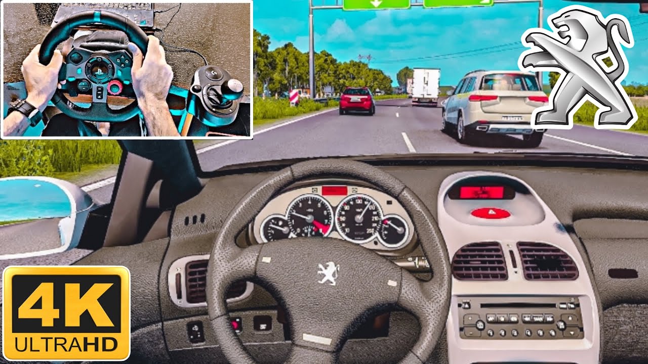 Euro Truck Simulator 2 - Peugeot 206 GTI - Logitech G29 Gameplay (Euro Truck Simulator 2)