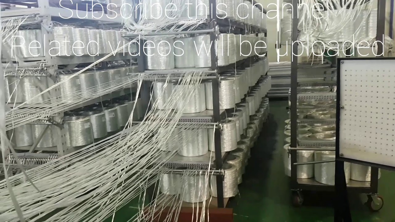 Fiberglass pultrusion process 인발
