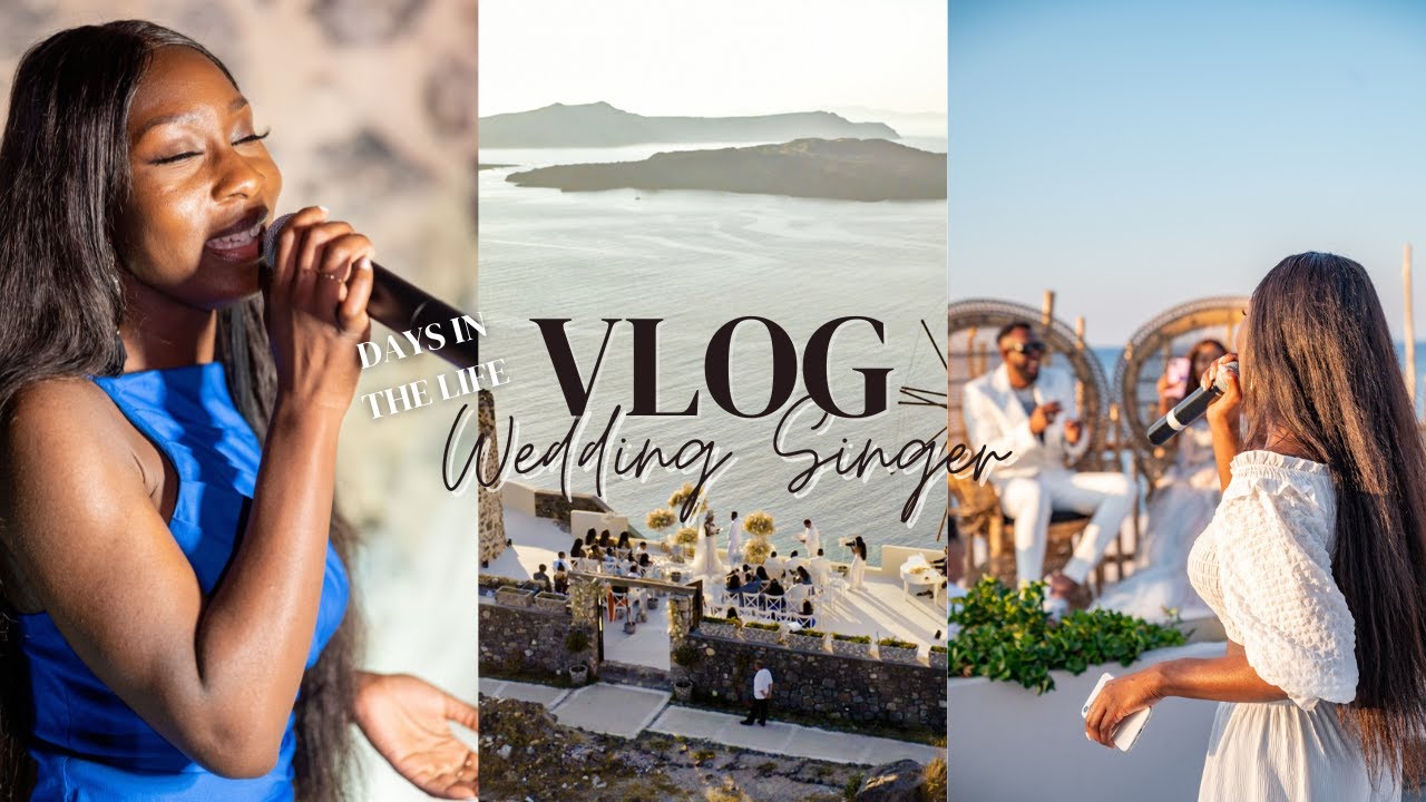 Santorini VLOG | Days In The Life Of A Wedding Singer