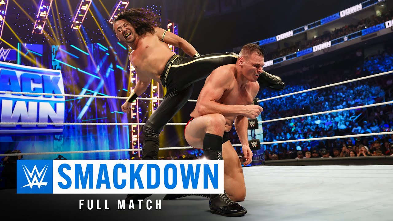 FULL MATCH: Gunther vs. Shinsuke Nakamura – Intercontinental Title: SmackDown, Aug. 12, 2022