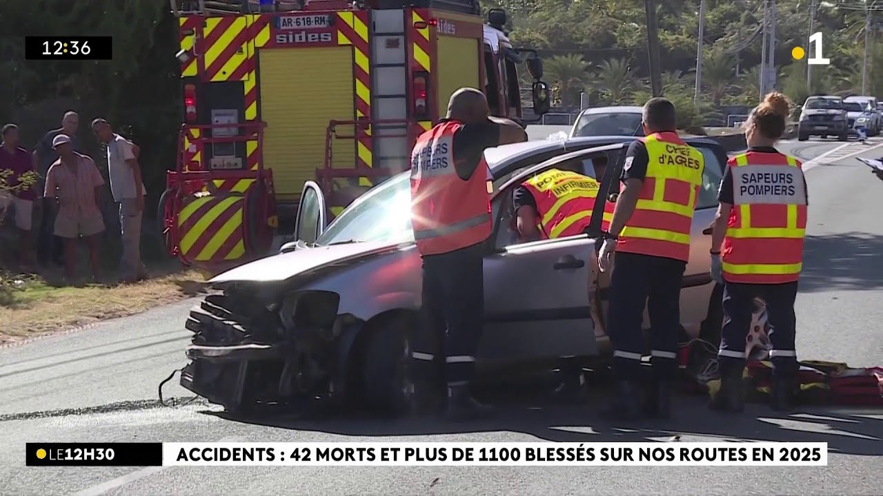 Le bilan de l'accidentalit&eacute; sur les routes est mauvais, inqui&eacute;tude &agrave; la veille du r&eacute;veillon