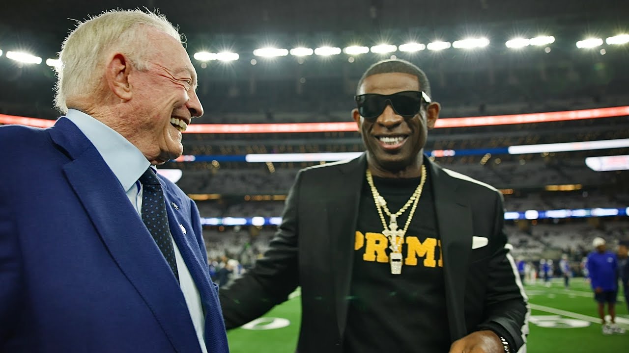 Deion Sanders & Jerry Jones Are Reunited
