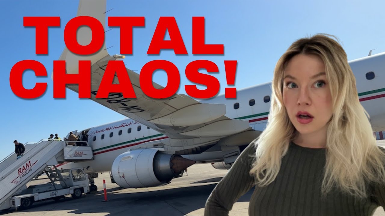 TRAPPED in Transit! My Unexpected ROYAL AIR MAROC Experience