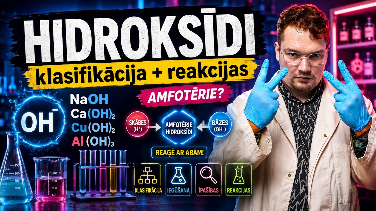 7. Hidroksīdi un to īpašības