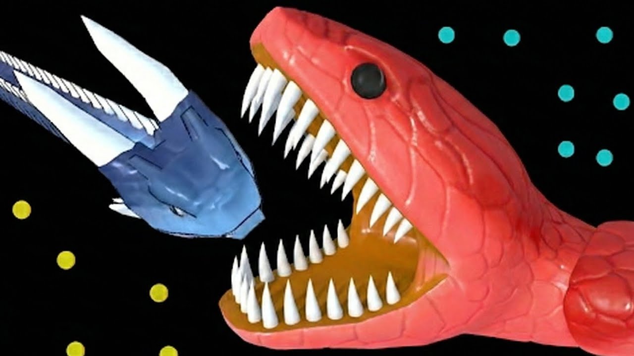 Snake Clash! .io - MAX LEVEL! Epic Snake Clash.io Gameplay! #456