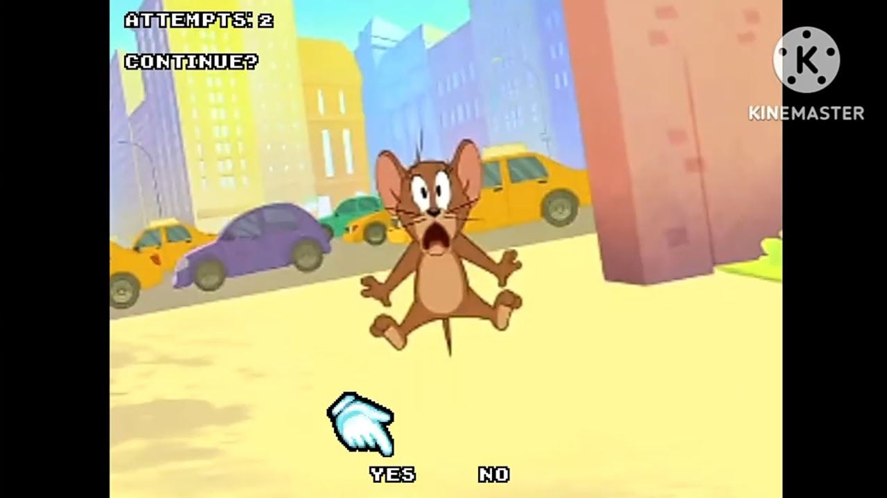 Jerry Adventure Tom And Jerry (BMB Bootleg English) Continue Game Over