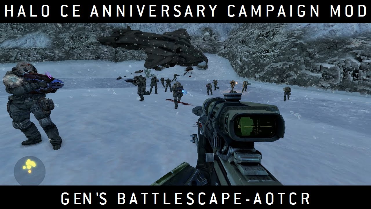 Halo CE Anniversary Campaign Mod - Gen's Battlescape: Assault on the Control Room