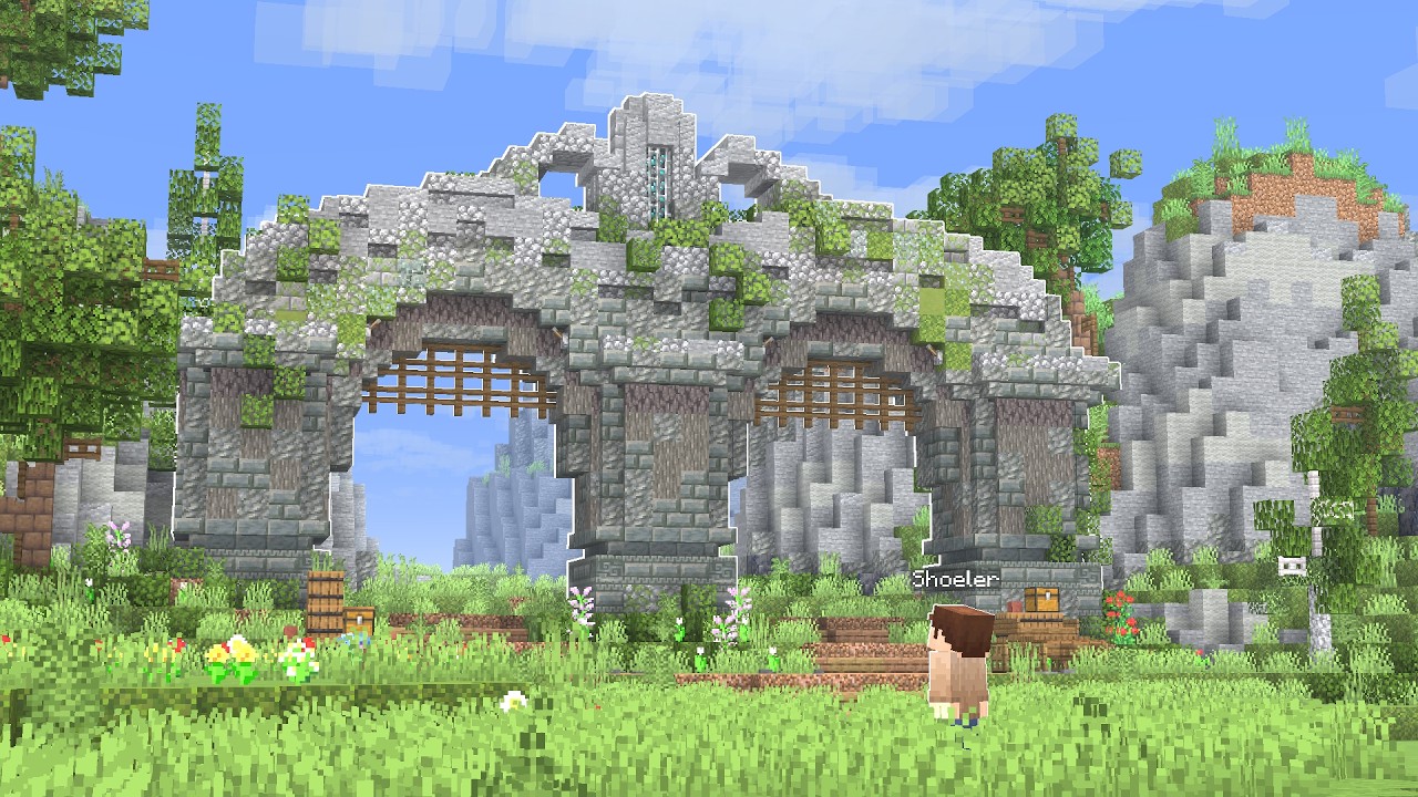 I built a gate for my medieval village