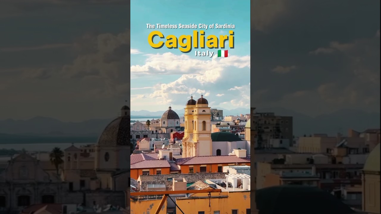 Cagliari, Italy: the Timeless Seaside City of Sardinia #travel #italy #cagliari #sardinia #oldtown