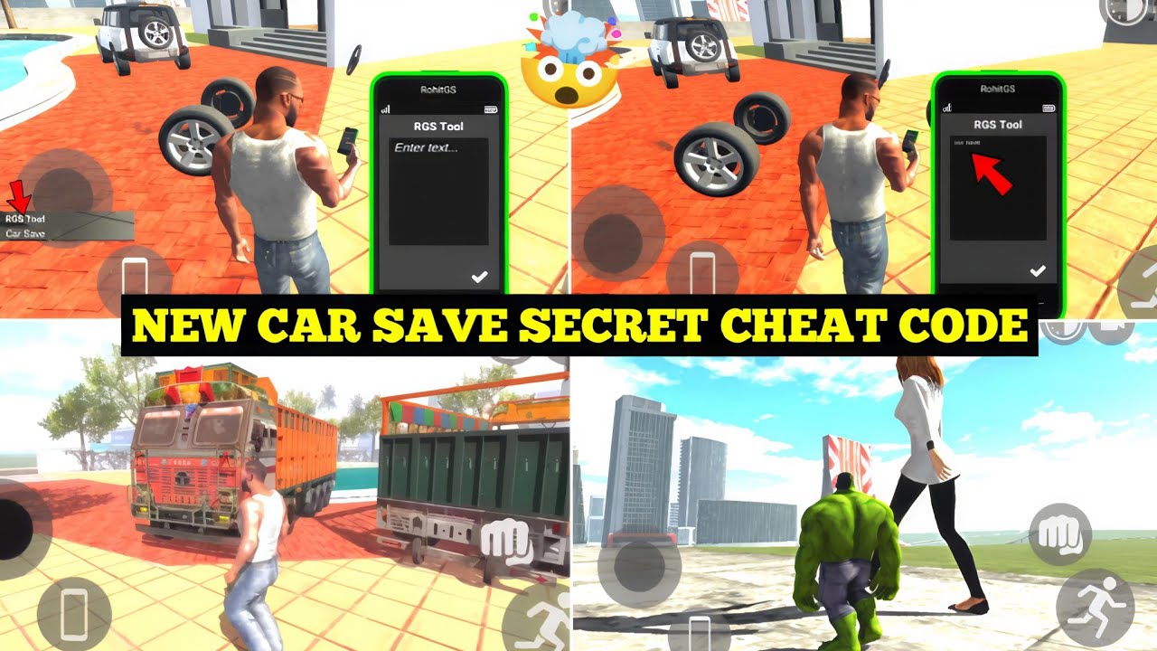 Finally New Car Save Cheat Code in Indian Bike Driving 3D 🤯🔥| New Update Feature | Harsh in Game