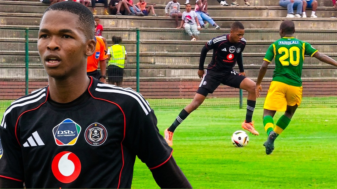 Мфо Падиме, 18-летний игрок &laquo;Орландо Пиратс&raquo; | Мфо Падиме против &laquo;Голден Эрроуз&raquo;