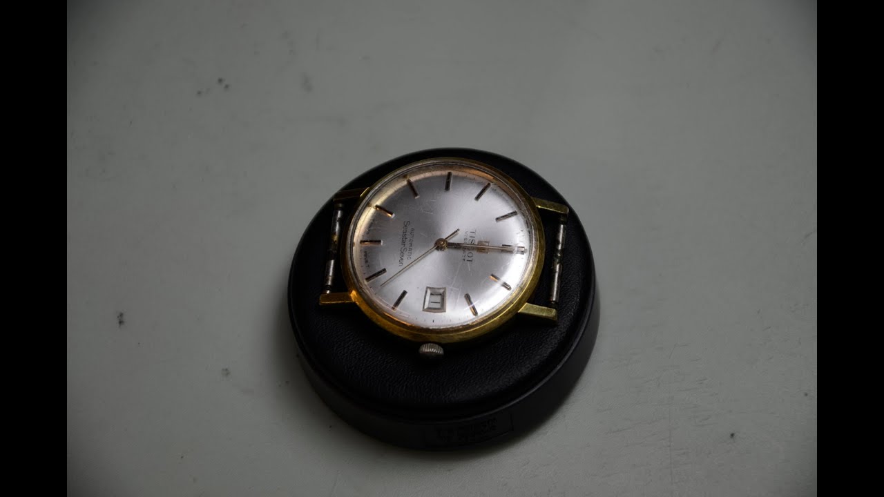 Repairing a Tissot  watch Seastar Seven  Automatic  Disassenbly part1