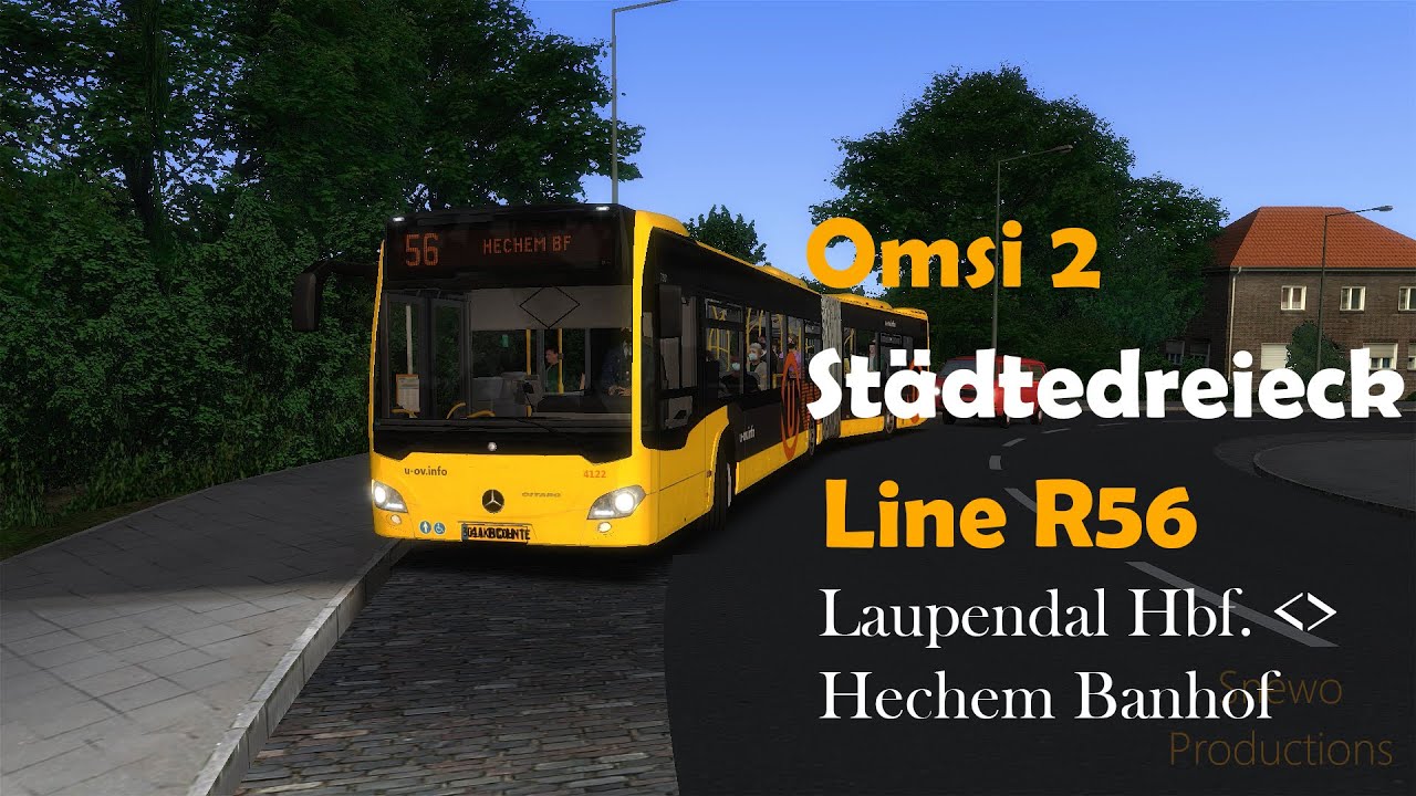 OMSI 2 [60FPS] | Städtedreieck V3 | R56 | Mercedes-Benz Citaro C2G