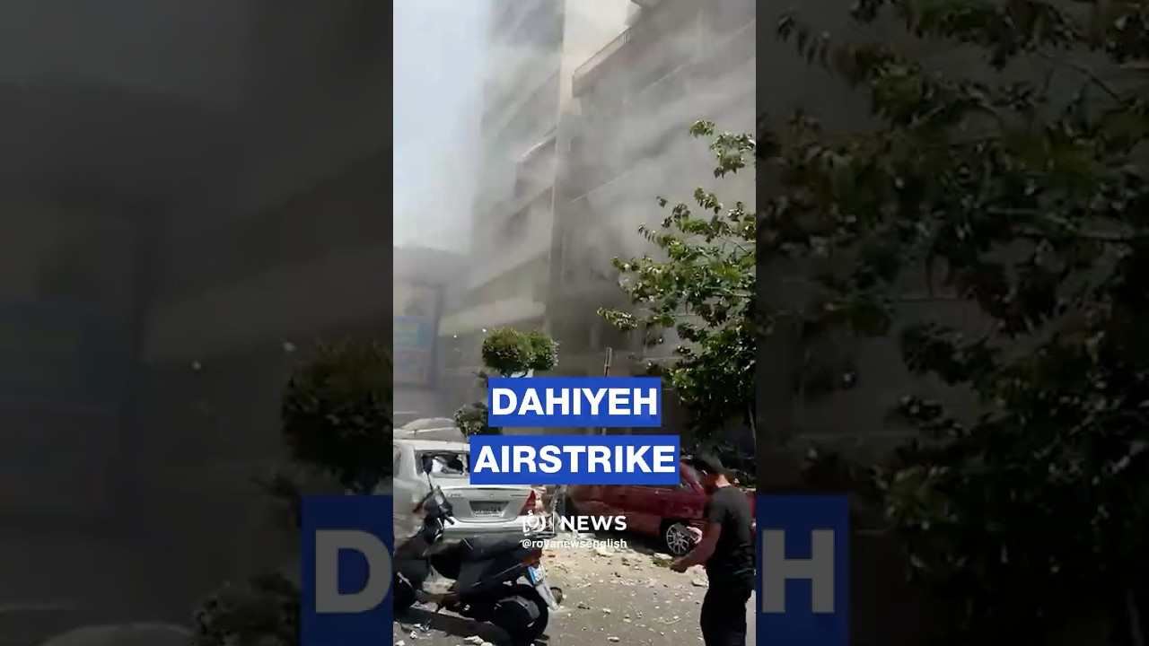 'Israel' strikes Beirut&rsquo;s southern suburbs
